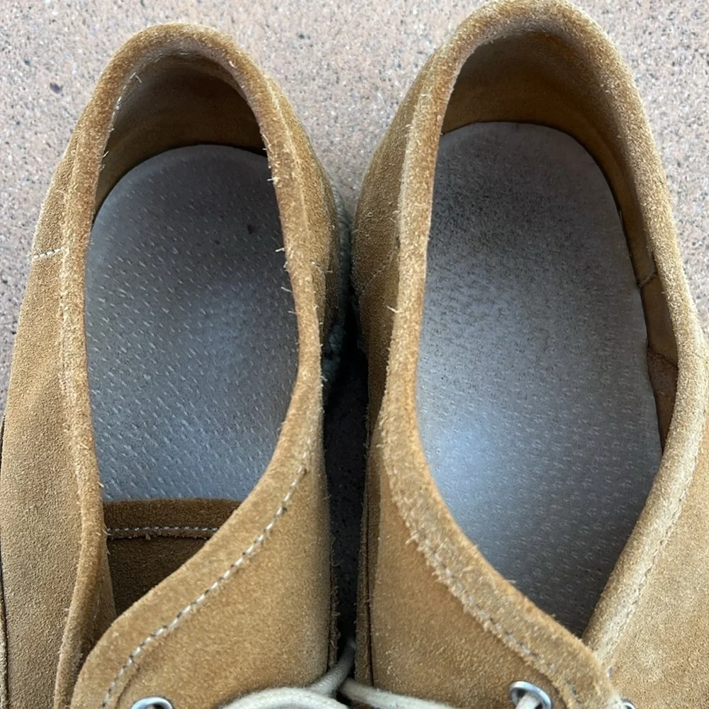 Seychelles Lace-up Espadrille Sneaker 100% Leather Suede Size 9 Neutral Coastal